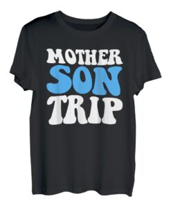 Mutter Son Trip Sommer Familie Urlaub Reise Kreuzfahrt Strand T-Shirt
