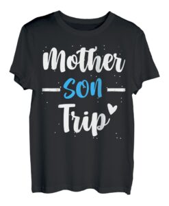 Mutter Son Trip Sommer Familie Urlaub Reise Kreuzfahrt Strand T-Shirt