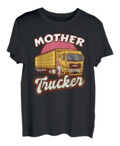 Mutter Trucker Design für LKW-Fahrer, Mütter T-Shirt