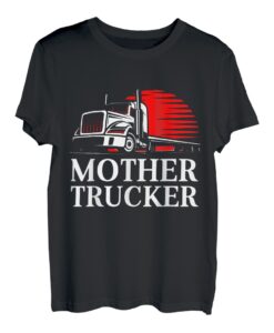 Mutter Trucker Lustiger LKW-Fahrer T-Shirt