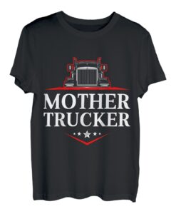 Mutter Trucker Lustiger LKW-Fahrer T-Shirt