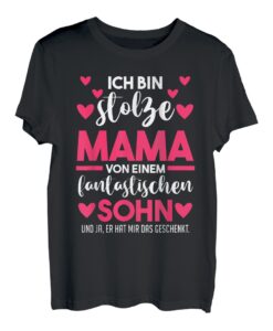 Muttertag Mutter Sohn Mama T-Shirt