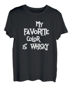 My facorite color is whisky. Geschenkidee für Whisky Liebhab
