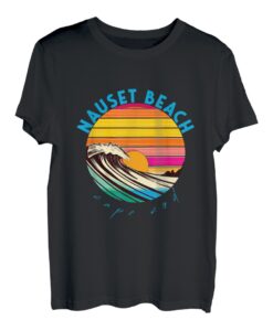 Nauset Beach Retro 1980er Jahre Style Cape Cod Beach T-Shirt