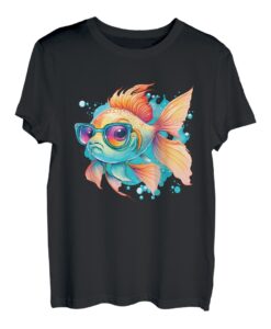 Niedliche goldene Karpfen für Fischliebhaber und Fischmütter T-Shirt