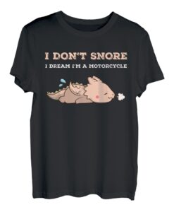 Niedlicher Kawaii Lazy Chibi kleiner Drache lustig T-Shirt