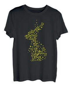 Niedliches Hasen-T-Shirt mit Leoparden-Motiv, Oster-Design T-Shirt