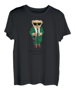 NO CHAMPAGNE NO GAIN. Es eskaliert eh Bär mit Champagner Fun T-Shirt