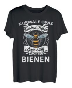 Normale Opas Bingo Spielen Bienen Züchten Imkern Vatertag T-Shirt