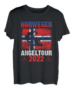 Norwegen Angeltour 2022 Angeln in Norwegen T-Shirt