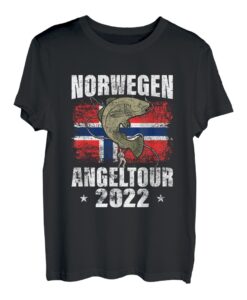 Norwegen Angeltour 2022 Norwegentrip T-Shirt
