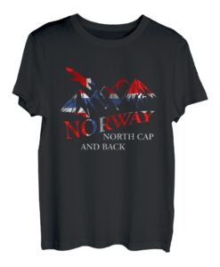 Norwegen Reise zum Nordkap und zurück T-Shirt