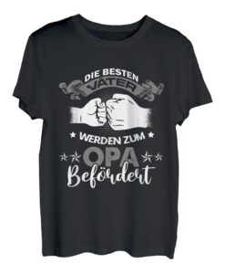 Nur Die Besten Väter Werden Zum Opa Befördert Geschenkidee T-Shirt