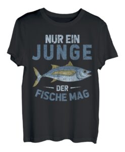 Nur ein Junge der Fische mag Meerestier Aquarium Fisch T-Shirt