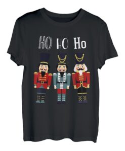 Nussknacker Weihnachtsmann Santa Nikolaus Neujahr Geschenk T-Shirt