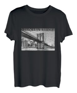NYC Brooklyn Bridge Connecting Manhattan to Brooklyn Geschenk T-Shirt