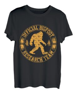 Offizielles Bigfoot Research Team Bigfoot Sasquatch Monster T-Shirt