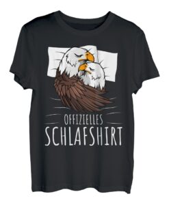 Offizielles Schlafshirt Adler Weißkopfseeadler T-Shirt