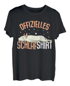 Offizielles Schlafshirt Bullterrier Hunde T-Shirt