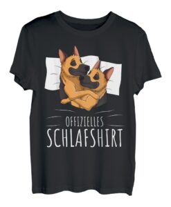 Offizielles Schlafshirt Deutscher Schäferhund Hund T-Shirt