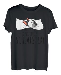 Offizielles Schlafshirt Französische Bulldogge Schlafanzug T-Shirt