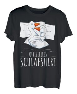 Offizielles Schlafshirt Gänse Gans T-Shirt
