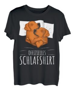 Offizielles Schlafshirt Rhodesian Ridgeback Hund T-Shirt