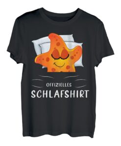 Offizielles Schlafshirt Seestern Schlafanzug Süße tiere T-Shirt