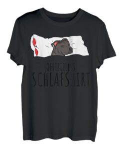 Offizielles Schlafshirt Staffordshire Bullterrier Geschenk T-Shirt