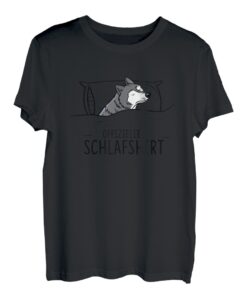 Offizielles Schlafshirt Wolf Schlafanzug Waldtier T-Shirt