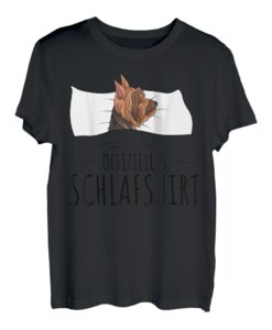 Offizielles Schlafshirt Yorkshire Terrier Hund Yorkie T-Shirt