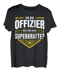 Offizier Geschenk Lustiges Bundeswehr Soldat Beruf Shirt