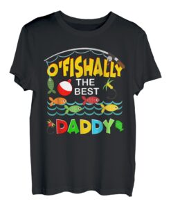 Ofishally Die beste Papa-Anglerin Süße Mutter beim Angeln T-Shirt
