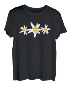 Oktoberfest Edelweiß Blumen Natur Liebhaber T-Shirt