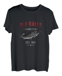 Old Balls Fishing Club Est. 1941 oder Angler Geburtstag T-Shirt