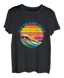 Old Orchard Beach Retro 1980er Jahre Style Maine T-Shirt