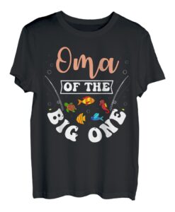 Oma Of The Big One Angeln, Geburtstagsparty, Geburtstagsfeier T-Shirt