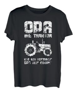 Opa mit Traktor ist der Beste Enkel und Enkelin Geschenk T-Shirt
