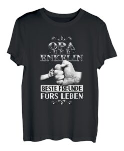 Opa Und Enkelin Beste Freunde Furs Leben Partnerlook T-Shirt