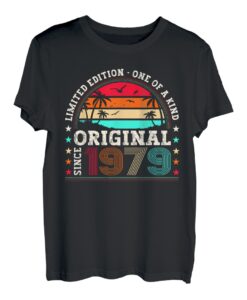 Original 1979 Legendär 44. Geburtstag Geschenke Mann Frau T-Shirt