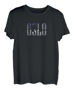 Oslo Norwegen Skandinavien Urlaub Angler T-Shirt