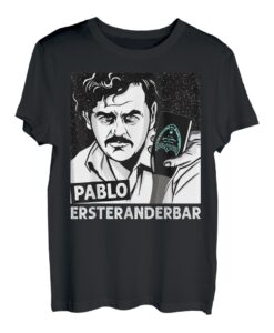 PABLO ERSTERANDERBAR ILLU. Wein Bar Boss Vino Wine Bier Fun T-Shirt