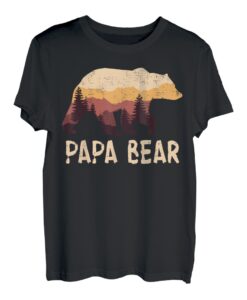 Papa Bär Lustiges Vatertagsgeschenk Design Idee Lustiges Geschenk T-Shirt