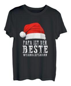 Papa Claus Merry Christmas Santa Mütze T-Shirt