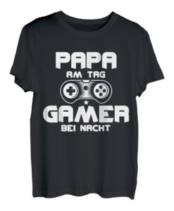 Papa Gamer Gaming Vater T-Shirt