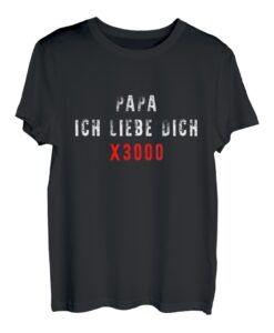 Papa Ich Liebe Dich Vater Vatertag Großvater Opa Geschenk T-Shirt