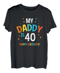 Papa ist 40 Herzlichen Glückwunsch zum 40. Geburtstag T-Shirt