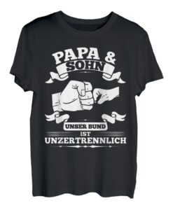 Papa Sohn Vater Vatertag T-Shirt