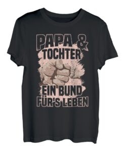 Papa & Tochter Partnerlook, Bund Fürs Leben, Vater T-Shirt