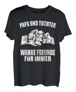 PAPA UND TOCHTER Geschenk T-Shirt Partnerlook Fäuste T-Shirt